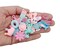 Cute Charm Mix in Pink & blue, 30 pieces, Pastel Resin and Acrylic Mix, Adorabilities